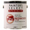 General Paint Painter's Select Wood Stain, Flat Finish, Redwood, Gallon - 357897